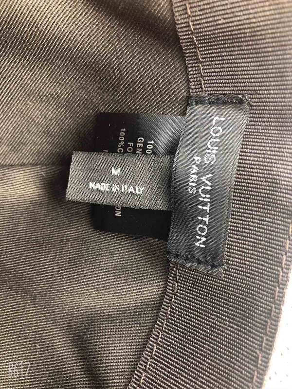 ブランド帽子素材ディテール